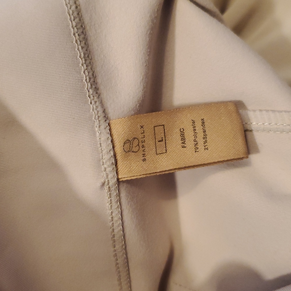Shapellx AirSlim Back Pocket Flare Work Pant In Biege Size L - Picture 8 of 10